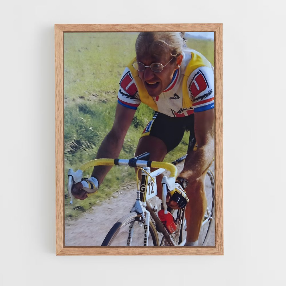 Poster Piste de Gravel – affiche Cyclisme (vue 4)